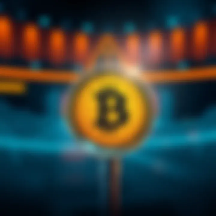 A graphic showing a warning sign with a fake USDT token symbol, symbolizing potential scams in cryptocurrency.