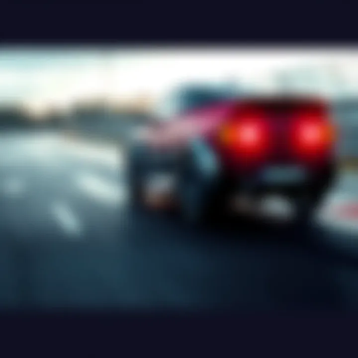 A sleek Bandit racing down a track, showcasing its speed and design, aiming for the 100mph mark.