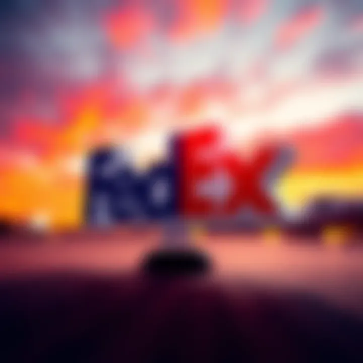 FedEx logo with Hedera council symbol FedEx logo alongside the Hedera council symbol, representing its potential new membership and influence