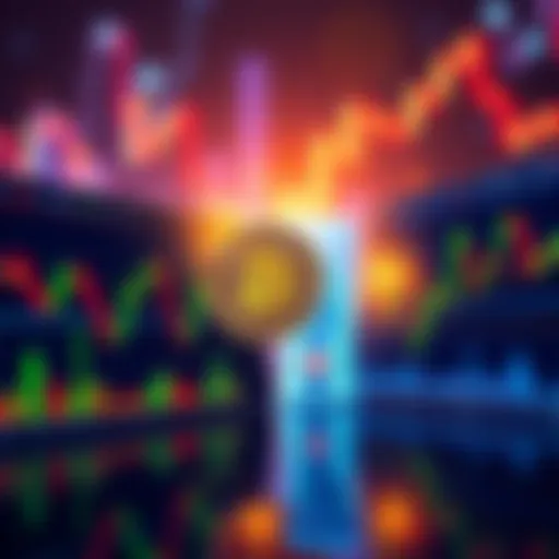 A visual comparison of financial charts showing the performance of a 2x leveraged ETF and Bitcoin investments