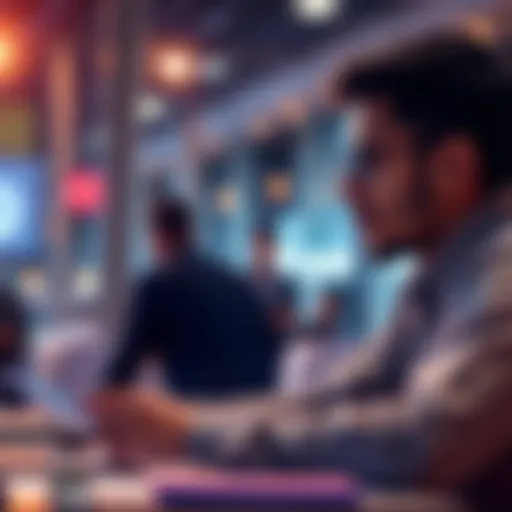 A person reviewing applications for a fintech hackathon in Chennai.