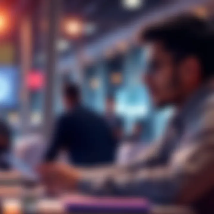 A person reviewing applications for a fintech hackathon in Chennai.