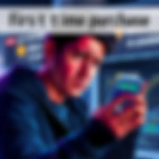 A person looking at their phone with a disappointed expression after checking a Bitcoin investment that lost value, showing the Robinhood app on the screen.