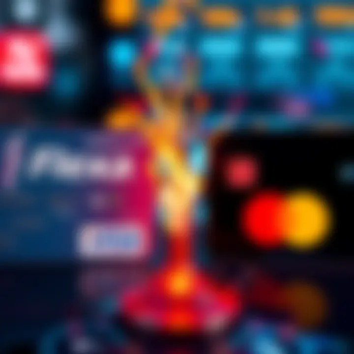 A comparison of Flexa payment methods and traditional credit card systems like Visa and Mastercard, highlighting the differences in technology and usage.