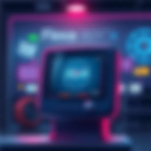 An illustration showing a digital terminal with a clock indicating the year 2026 and icons representing changes in messaging.