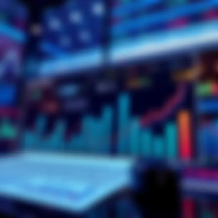 A graphic showing Flexa's treasury management strategy with charts and upward trends, illustrating long-term growth and funding sources.