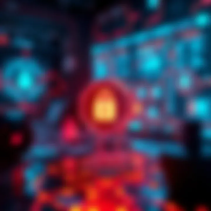 An overview of a digital security audit being conducted on FortisX.fi, with visual elements representing blockchain technology and Web3.