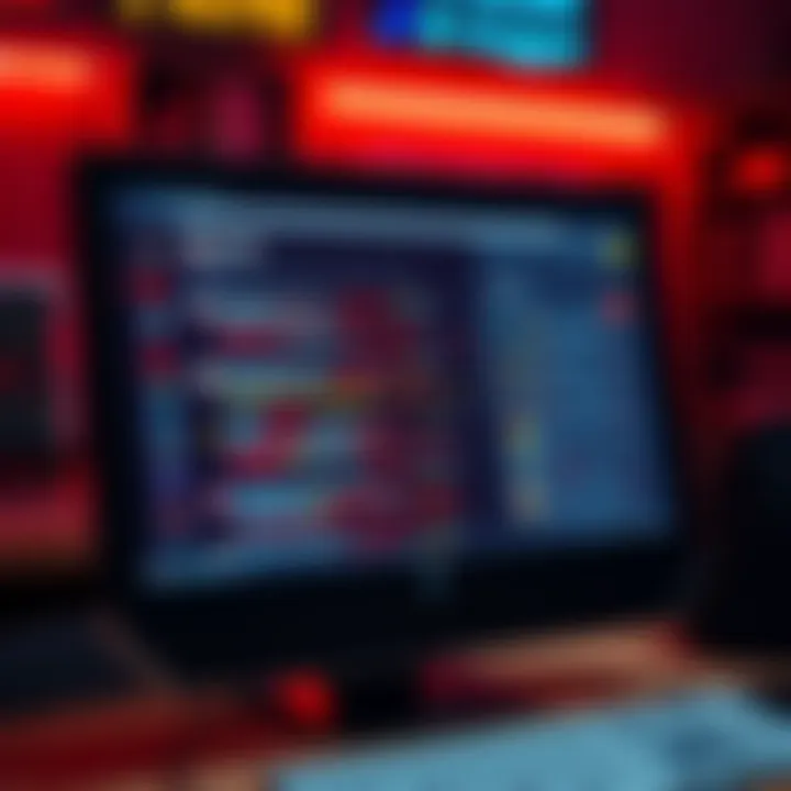 A computer screen displaying a forum page filled with spam posts and comments, highlighting the issue of spam in online discussions.