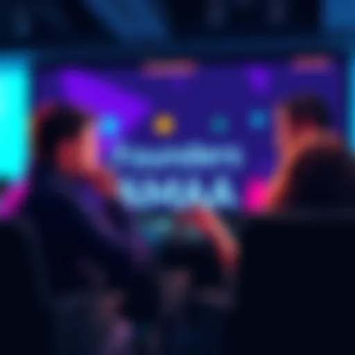 Founders of Conflux speaking during a community call with participants asking questions