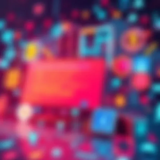 A visual representation of free LLM APIs showcasing various coding symbols and technology icons, conveying a sense of innovation and accessibility for developers.