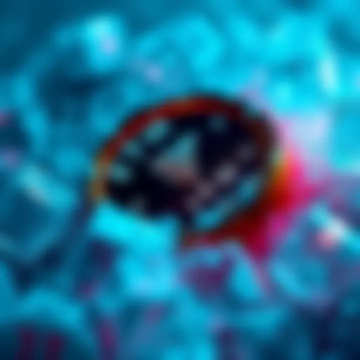 A digital representation of $71 million in ETH being frozen, symbolizing the Kelp DAO situation