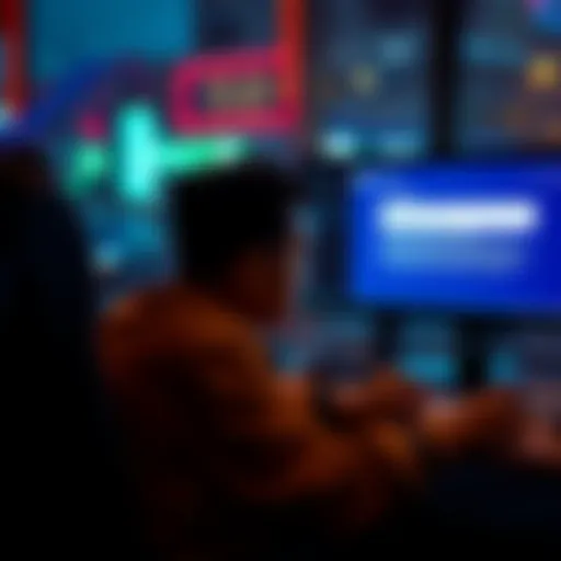 A person looking at a computer screen showing error messages related to Solana bridge transactions, looking frustrated.