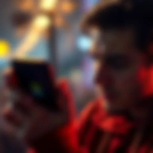 A person looking frustrated while staring at a mobile phone displaying a loading screen for the Bisq app, reflecting issues with fund transfers.