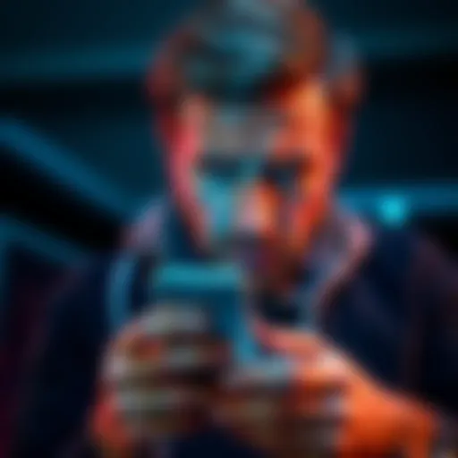 A crypto investor looking frustrated while using a Ledger Nano Plus device, highlighting USB connectivity issues and app problems.