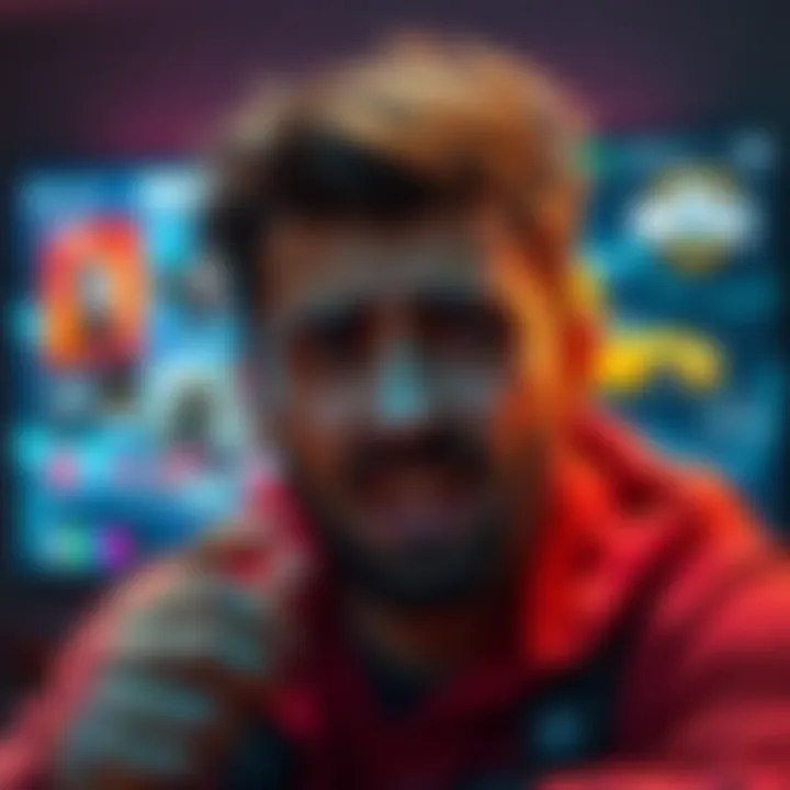 A gamer showing frustration while dealing with unskippable ads on a video game screen