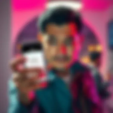 Person looking frustrated while holding a phone showing a Coinbase subscription confirmation