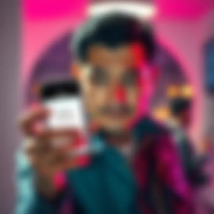 Person looking frustrated while holding a phone showing a Coinbase subscription confirmation