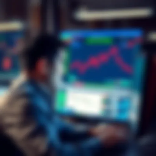 Person shows frustration while waiting for stock brokerage account approval on a computer screen