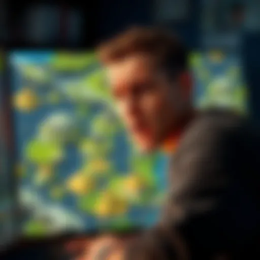 A player showing frustration while looking at a screen filled with common plots in a game, highlighting issues of plot distribution.