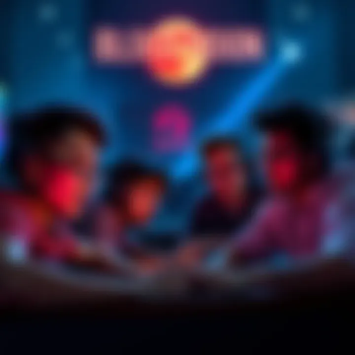 Players looking uncomfortable while playing Blood Moon game due to loud sound effects