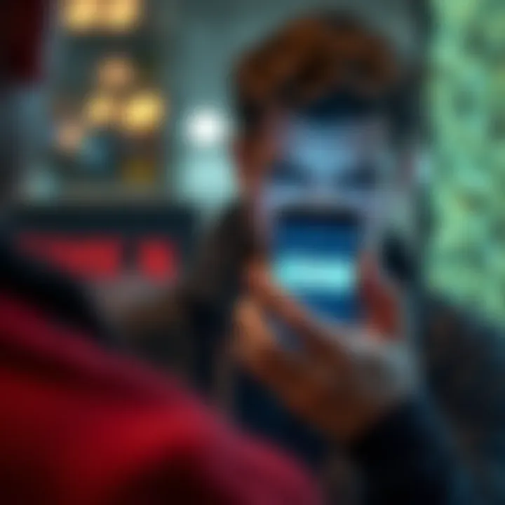 A person looking at their smartphone with a confused expression, showing an app that displays zero activity despite daily use.