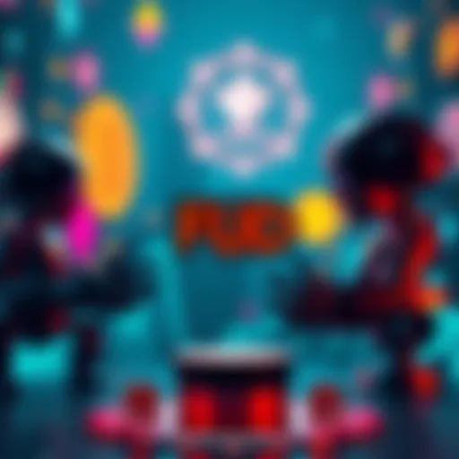 A graphic showing conflicting opinions about Cardano with bots and rival cryptocurrency symbols in the background.