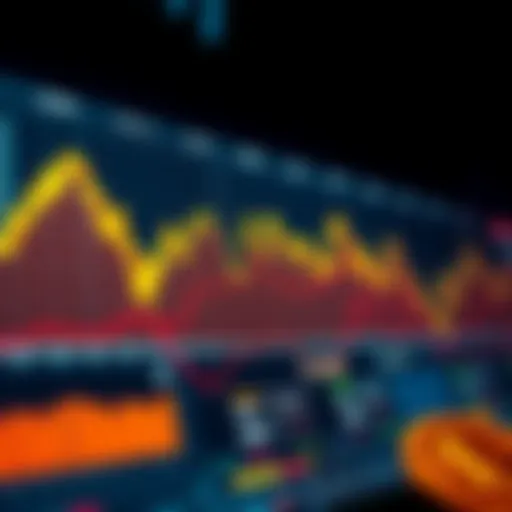 A chart showing Bitcoin price trends with a timeline leading to 2140 and visual indicators of market factors.