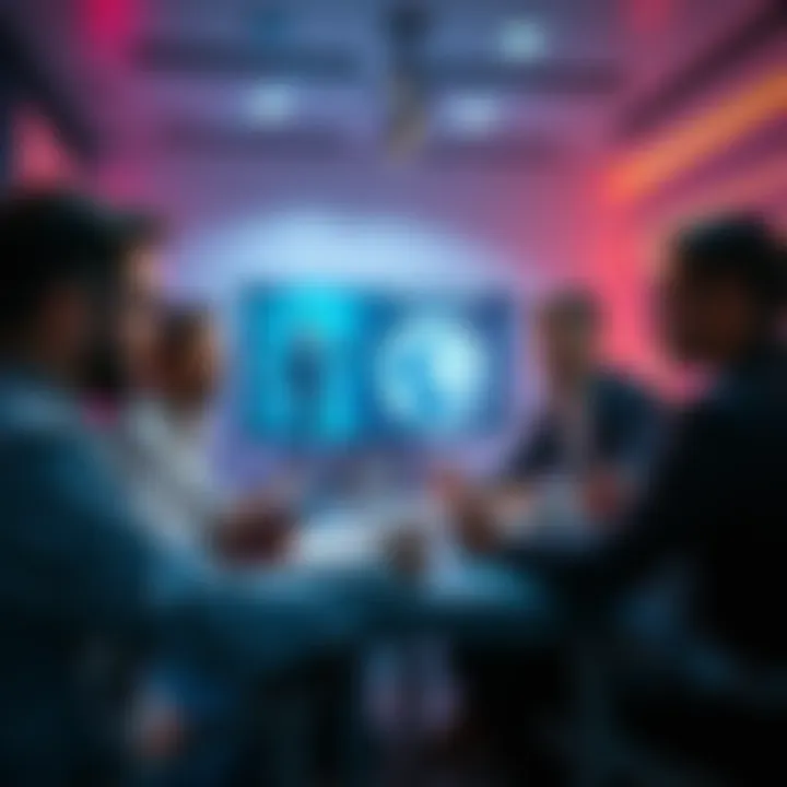 The Gavun Wud team discussing the WUD Universe launch during a live session