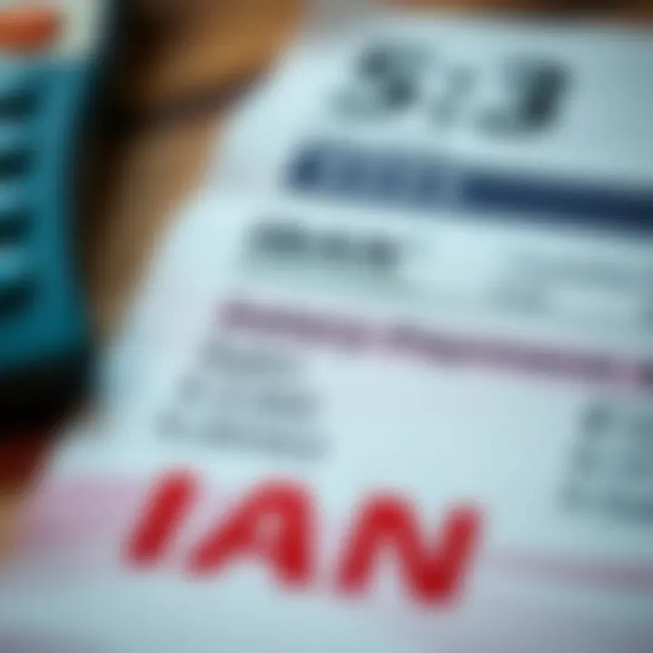 A close-up of a bank statement showing salary payments with IBAN details in Germany.