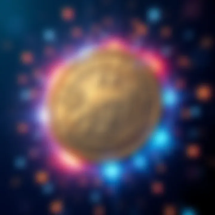 A visual representation of a coin symbolizing global unity and micro-donations to fight world hunger.