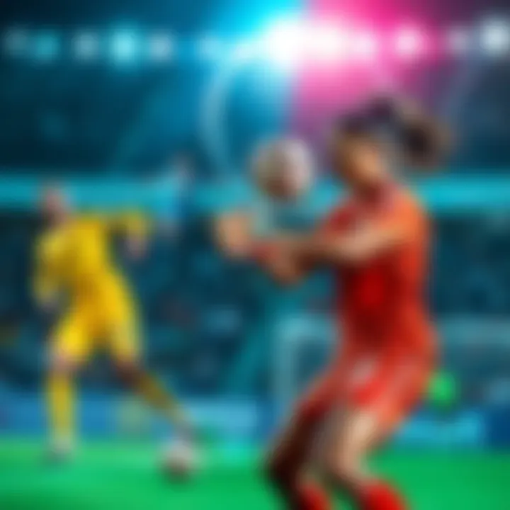 A split image featuring Kobel and Emi Martinez in action during a soccer game, showcasing their skills and goalkeeping techniques.