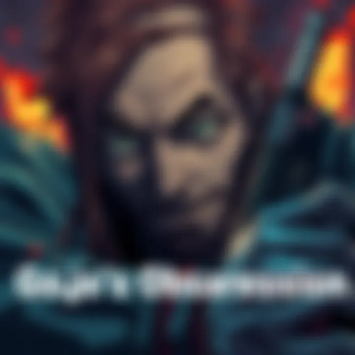 Gojo intensely focused on a character, showcasing emotional depth and connection.