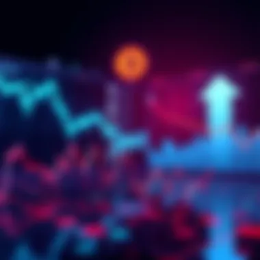 Graph showing a decline in XRP and Solana prices with Goldman Sachs logo in the background