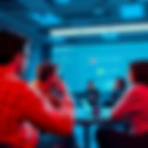 A group of individuals discussing decentralization in an online chat room, showcasing a mix of opinions and ideas.