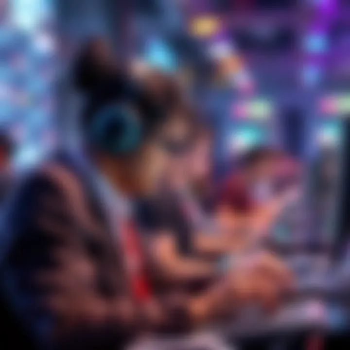A participant at a hackathon focused on using AI tools while working on a project