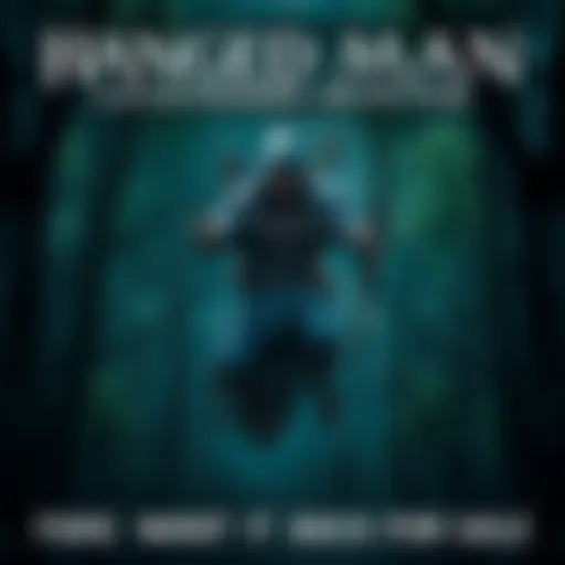 The Hanged Man Legendary Hunter character in a dark forest setting, showcasing its unique design and features, with fans discussing its potential return.