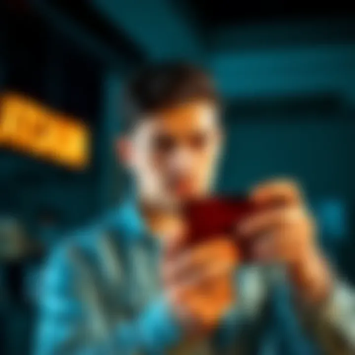 A person holding a hardware wallet without a screen, looking concerned about security