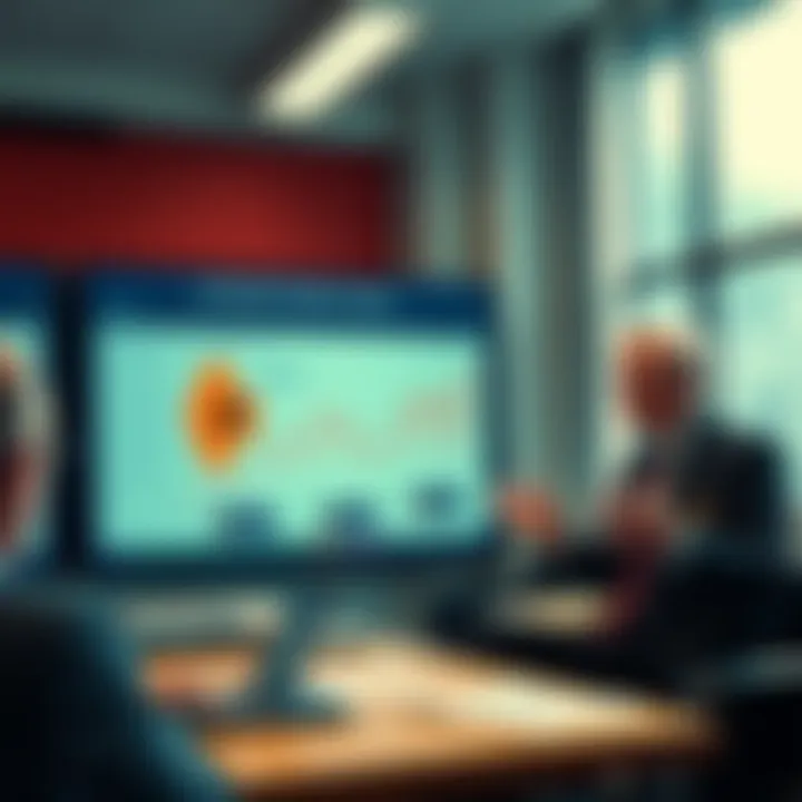 A Harvard professor presents a chart showing Bitcoin price predictions, contrasting $100 and $1M targets in a classroom setting.