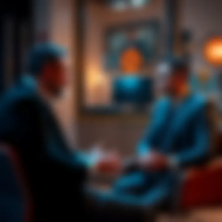 Hashgraph CEO Discussing CLPR Protocol Hashgraph CEO speaking about the CLPR Protocol in an interview setting, with a focus on blockchain technology discussions.