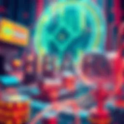 A visual representation of HBAR's latest updates with a blockchain theme, featuring digital elements and a futuristic design.