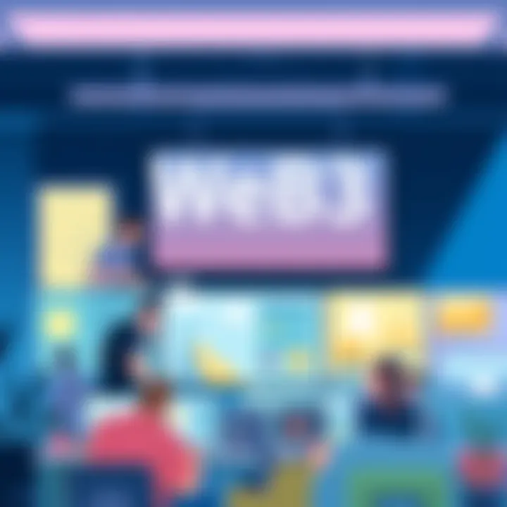 A vibrant illustration showing Web3 studios collaborating on digital projects powered by Hedera's technology, featuring diverse people working together on screens and creative tools.