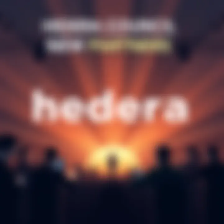 Representation of Hedera Council with new strategic partners including RiskStream Collaborative and others, symbolizing innovation in insurance and Web3