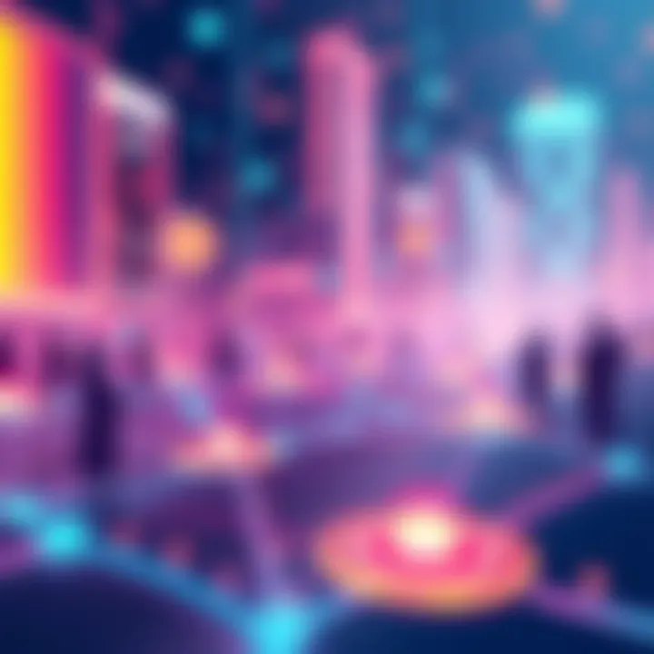 Hedera Network Growth Illustration showing Hedera's network with increased activity and low token demand, symbolizing community discussions about HBAR's future