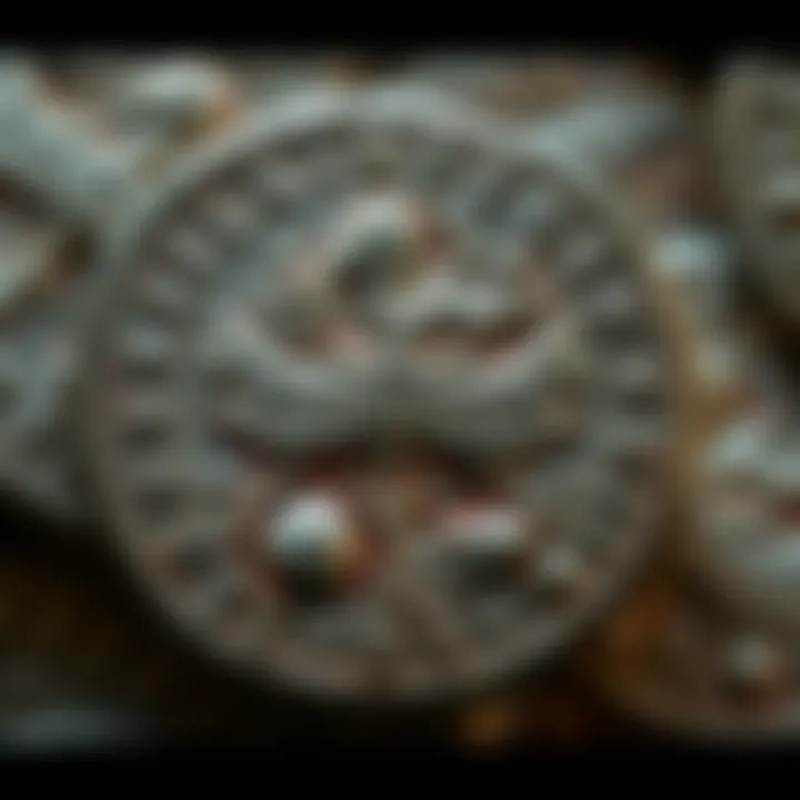 Close-up of a Heliokles-type tetradrachm coin showing Greek and Eastern influences.
