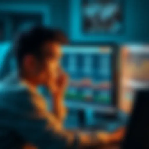A user looks frustrated while checking their transaction losses on a computer screen showing hidden fees and poor exchange rates