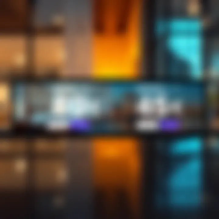 A split screen showing two hotel booking platforms with different prices for the same hotel stay, one showing 89 euros and the other 45 euros.