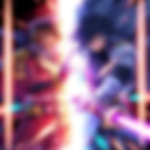 The Hyperion Captain battles against the SS Nightmare Captain, showcasing their unique styles and strengths in an intense gacha showdown.