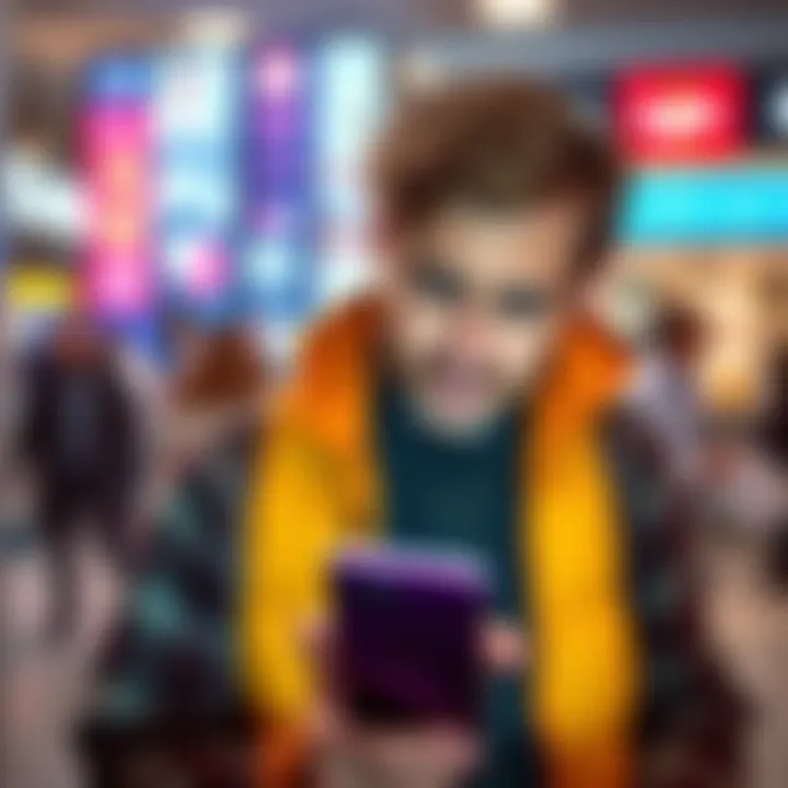 A frustrated individual checks their bank app for IBAN issues, highlighting payment problems with their employer.