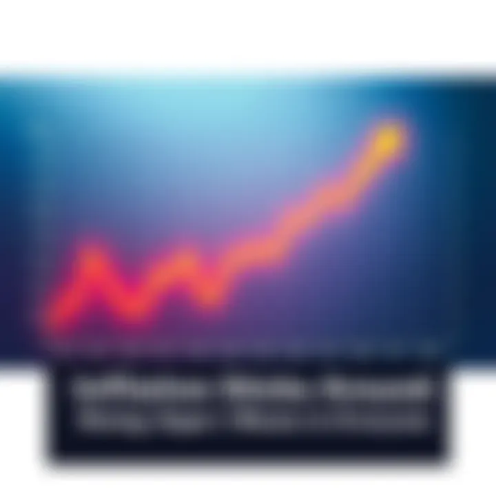 A simple line graph showing rising inflation rates over time, highlighting economic concerns for 2026.