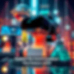 A collection of futuristic gadgets and technologies, showcasing a smart home device, a virtual reality headset, and a sustainable energy source, all representing innovations that impact daily life.